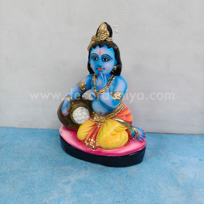 Butter Krishna - Big | Decor Duniya Golu Doll | Navaratri Golu Dolls - TKC18