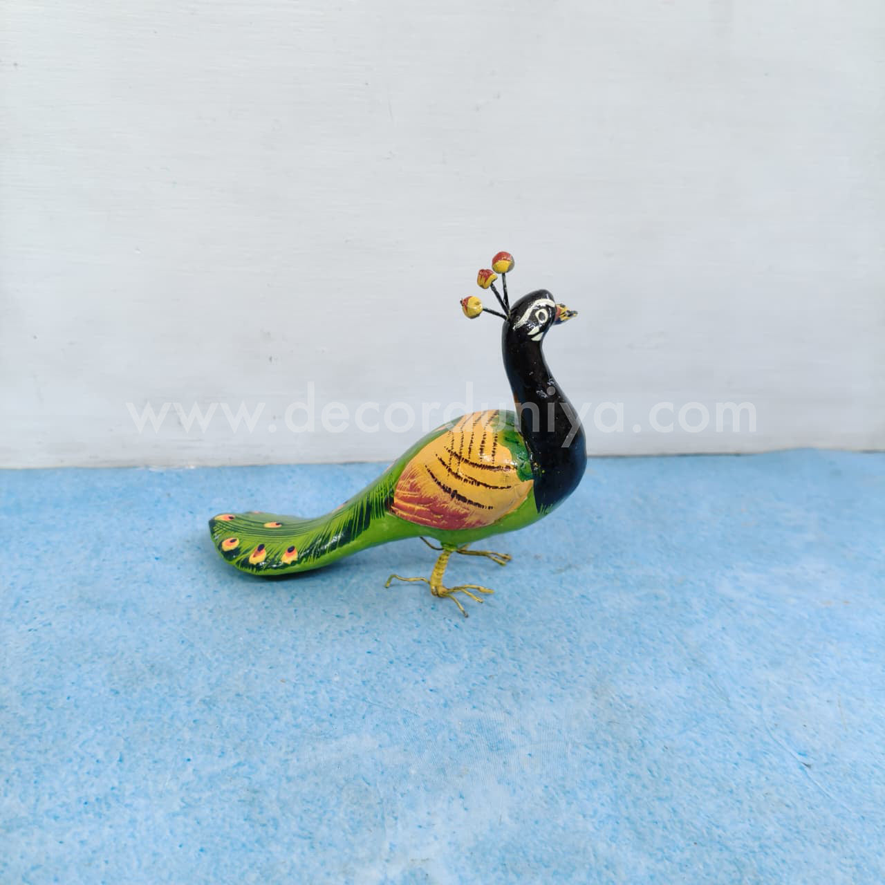 Peacock Small | Decor Duniya Golu Doll | Navaratri Golu Dolls - TKC291