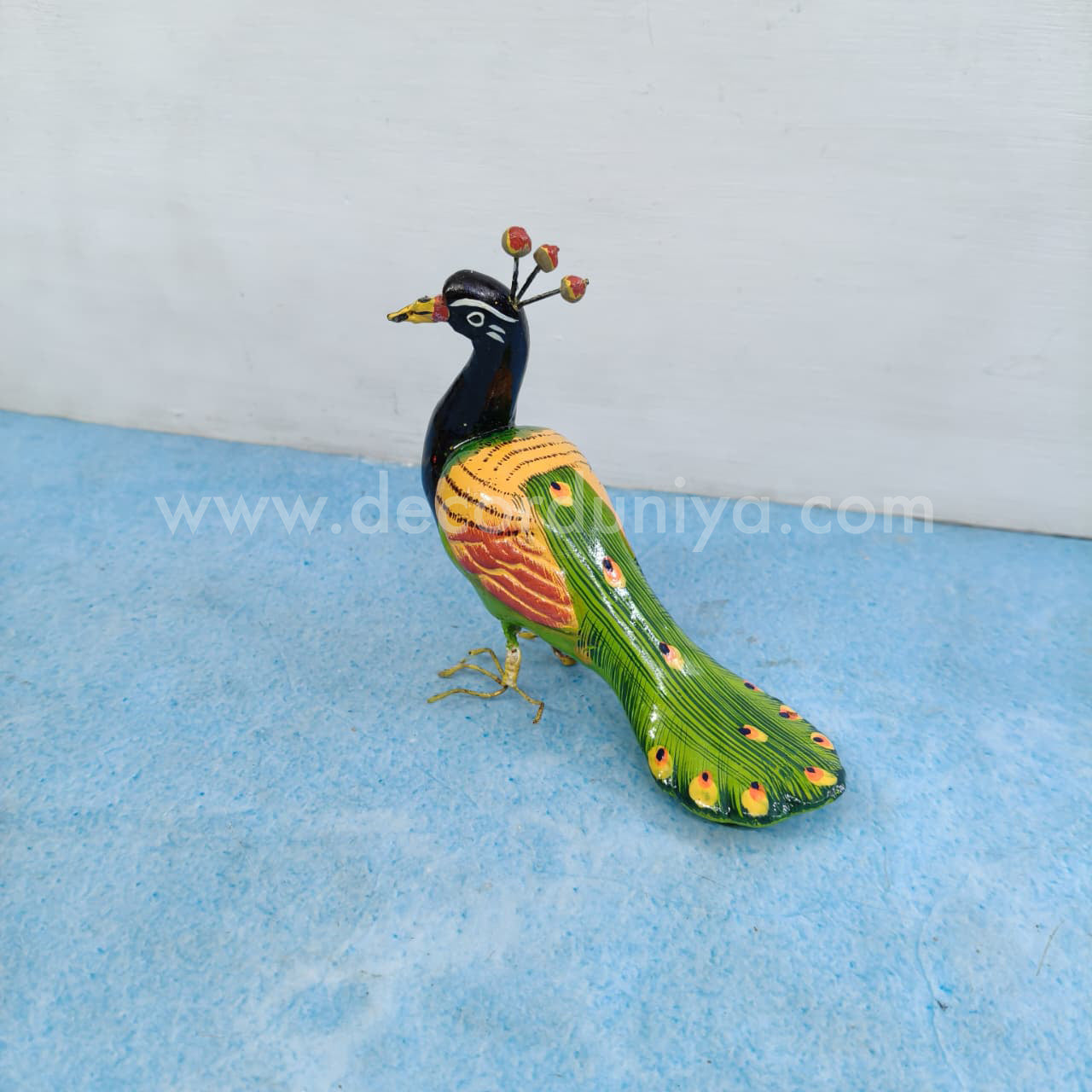 Peacock Small | Decor Duniya Golu Doll | Navaratri Golu Dolls - TKC291