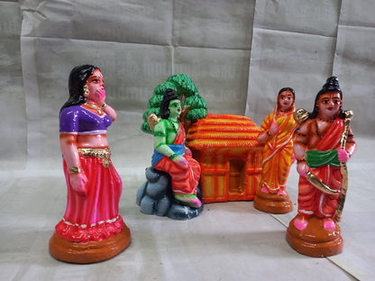 Ramayanam Full Set - 22 Scenes | Decor Duniya Golu Doll | Navaratri Golu Dolls - TK711
