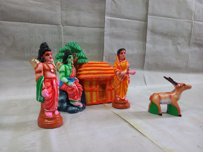 Ramayanam Full Set - 22 Scenes | Decor Duniya Golu Doll | Navaratri Golu Dolls - TK711