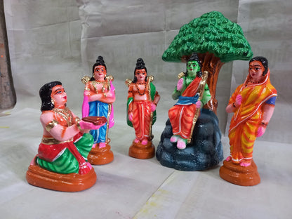 Ramayanam Full Set - 22 Scenes | Decor Duniya Golu Doll | Navaratri Golu Dolls - TK711