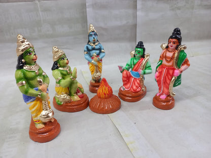Ramayanam Full Set - 22 Scenes | Decor Duniya Golu Doll | Navaratri Golu Dolls - TK711