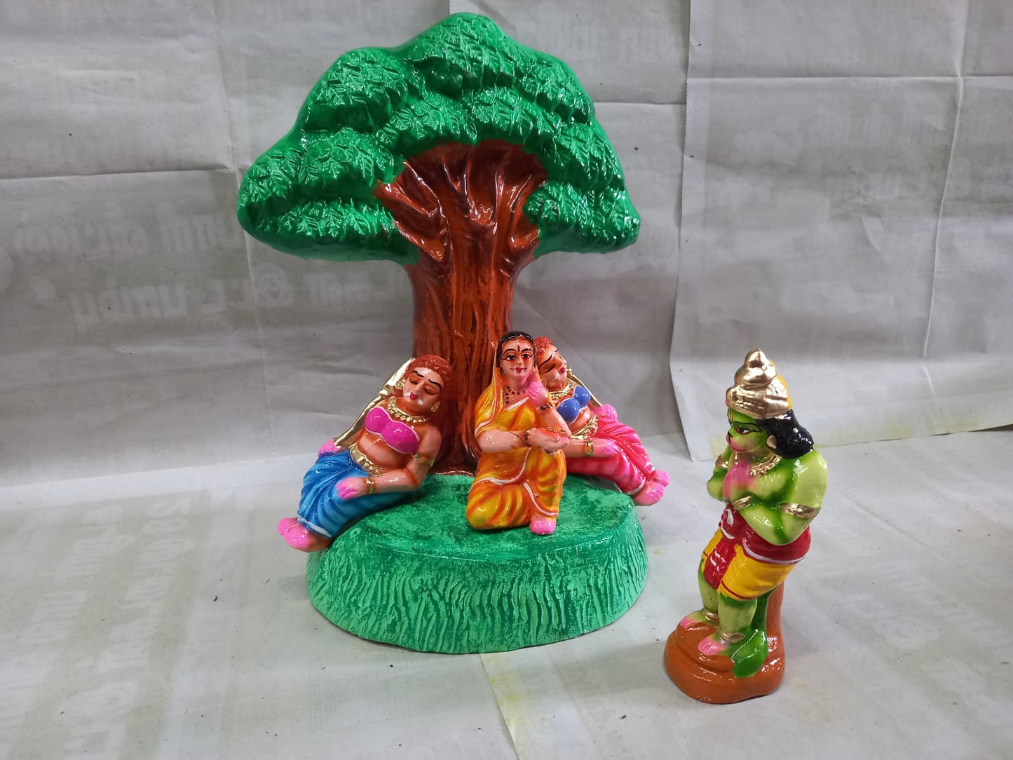 Ramayanam Full Set - 22 Scenes | Decor Duniya Golu Doll | Navaratri Golu Dolls - TK711