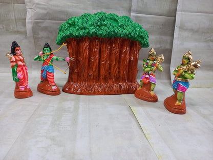 Ramayanam Full Set - 22 Scenes | Decor Duniya Golu Doll | Navaratri Golu Dolls - TK711