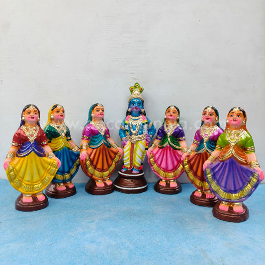 Krishna Gopika Set - TK54