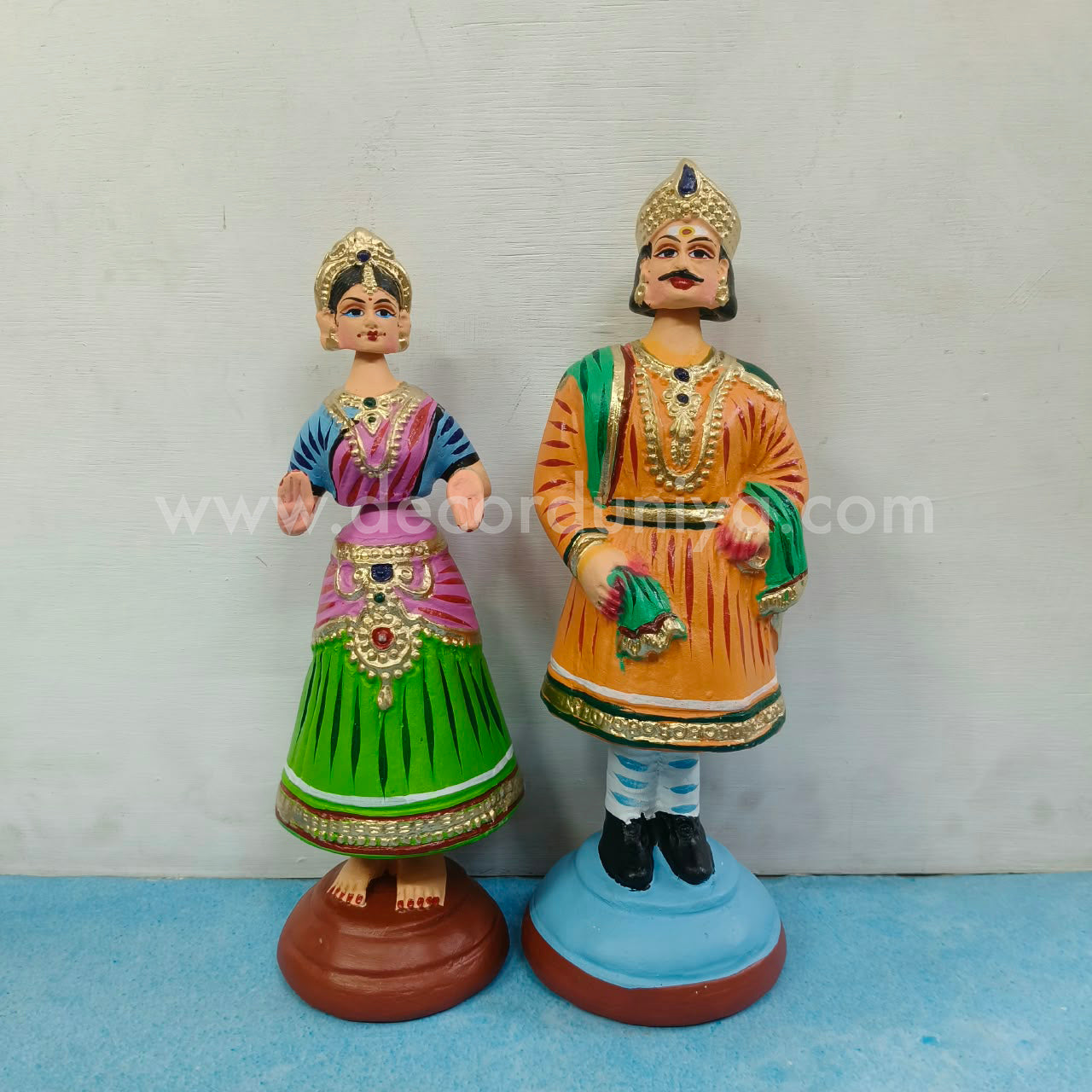 Thanjavur Dancing Doll - TDRR121-CC