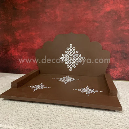 Wooden Hand Crafted Pooja Mandapam -  PM1
