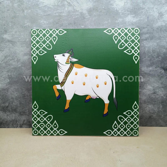 Wooden Pichwai Kolam Manai | Wall Hanging - PM1