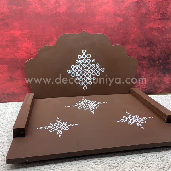 Wooden Hand Crafted Pooja Mandapam -  PM1