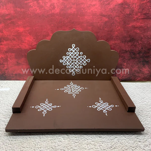 Wooden Hand Crafted Pooja Mandapam -  PM1