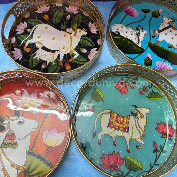 Pichwai Tray  - PT1