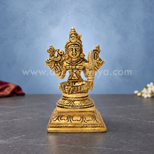Goddess Kamakshi | Kamakshi Amman Brass Idol | Decor Duniya Brass Idols | Pooja & Home Décor – RBN09