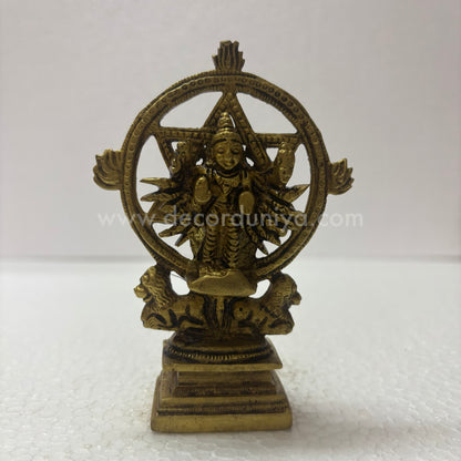 Chakrathazwar | Sudarshana Chakra Brass Idol | Decor Duniya Brass Idols | Pooja & Home Décor – RBN15