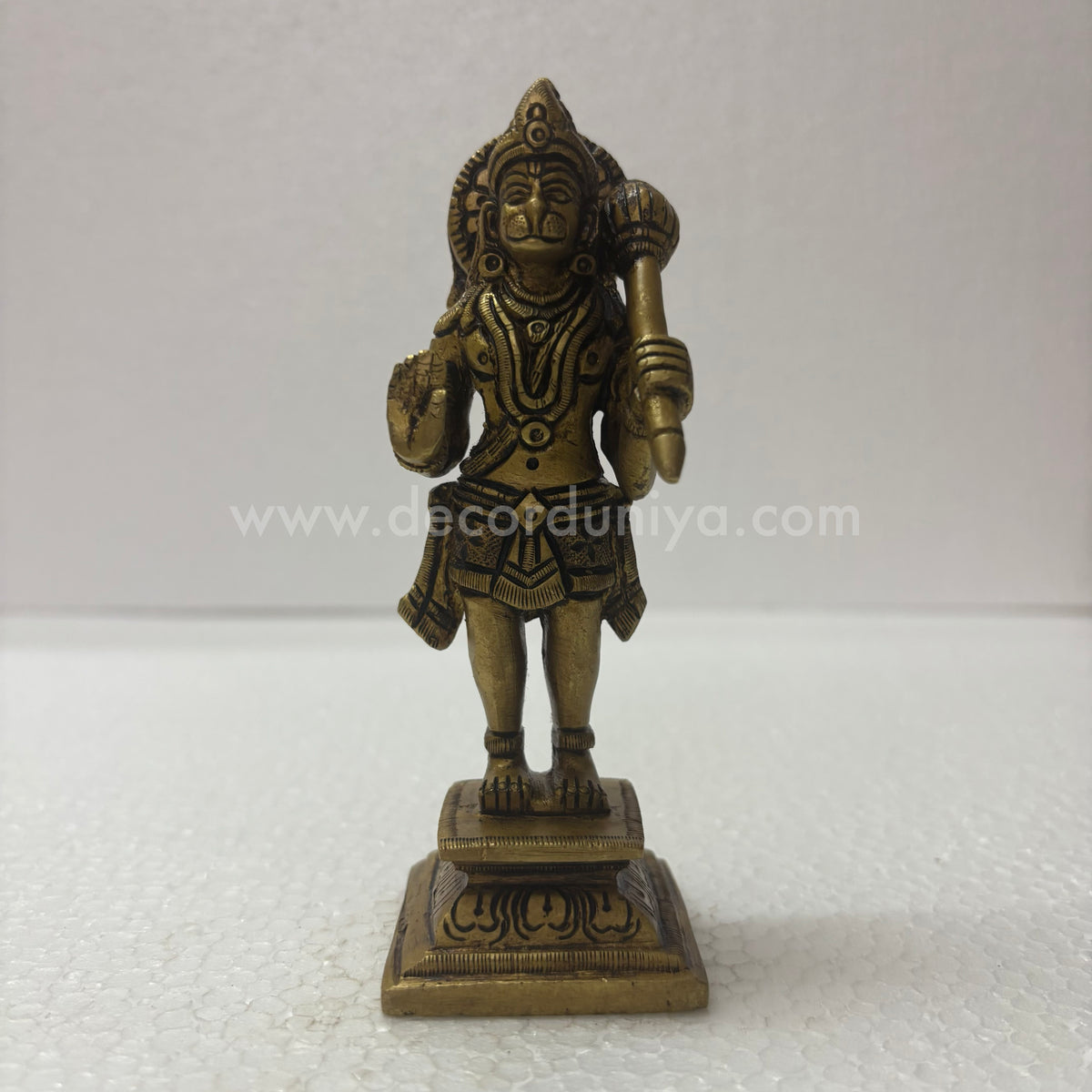 Lord Hanuman | Anjaneyar Brass Idol | Decor Duniya Brass Idols | Pooja & Home Décor – RBN16