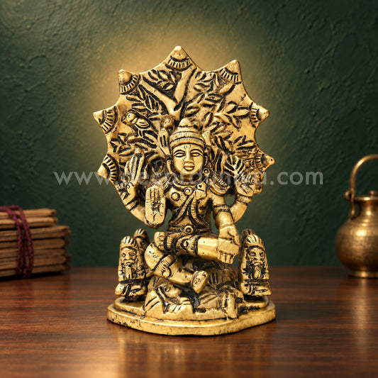 Lord Dakshinamurthy | Shiva Dakshinamurthy Brass Idol | Decor Duniya Brass Idols | Pooja & Home Décor – RBN21