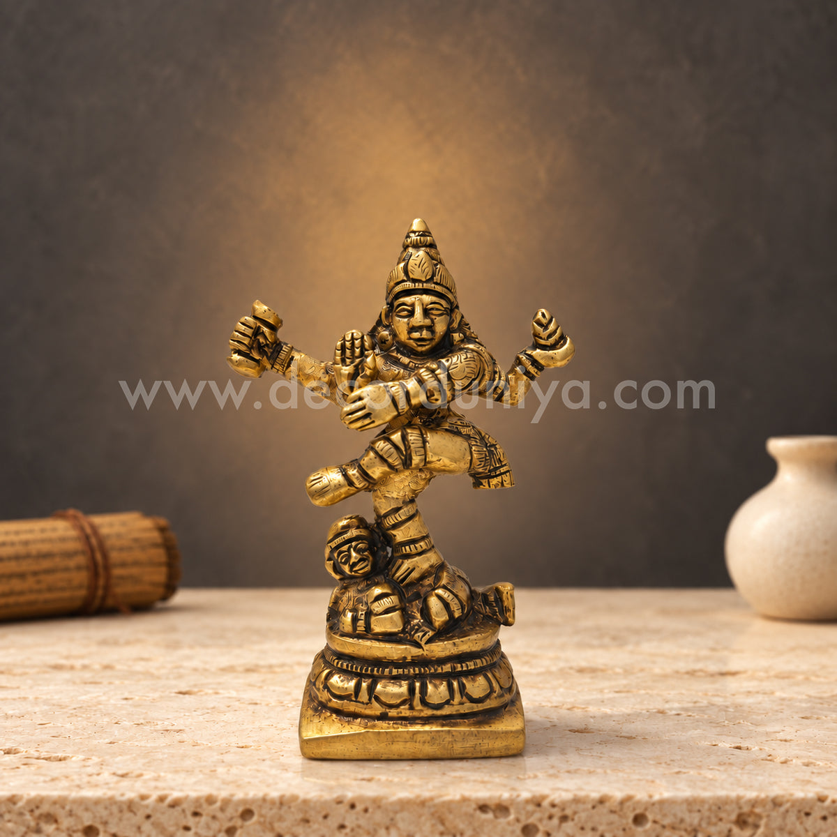 Lord Natarajar | Shiva Nataraja Brass Idol | Decor Duniya Brass Idols | Pooja & Home Décor – RBN26