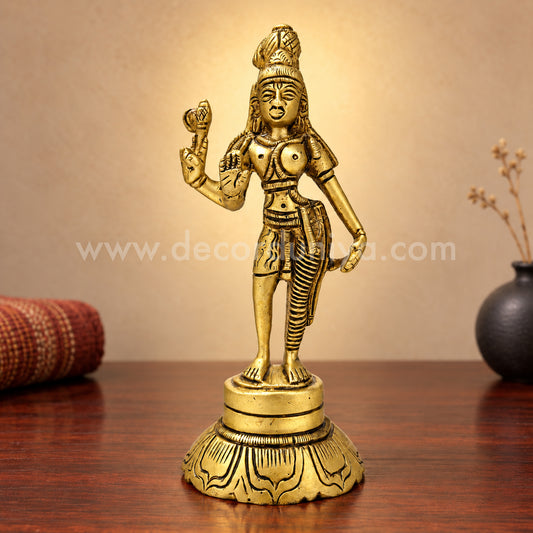 Ardhanareeswarar | Shiva Parvati Brass Idol | Decor Duniya Brass Idols | Pooja & Home Décor – RBN29