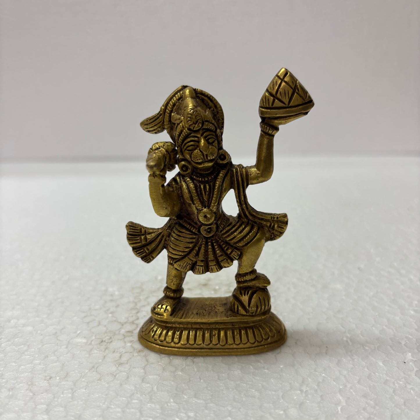 Sanjeevi Hanuman | Sanjeevani Anjaneyar Brass Idol | Decor Duniya Brass Idols | Pooja & Home Décor – RBN35