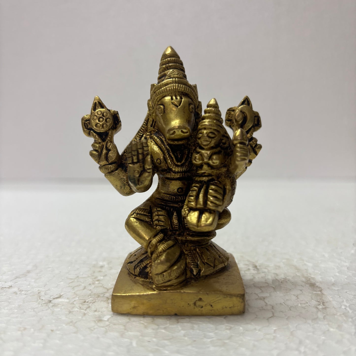 Lakshmi Hayagriva | Lakshmi Hayagrivar Brass Idol | Decor Duniya Brass Idols | Pooja & Home Décor – RBN55