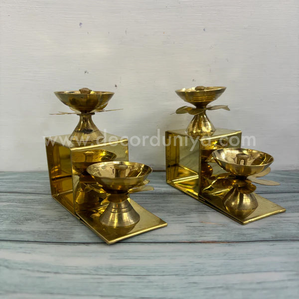 2 Step - Brass Diya - RBS1-c