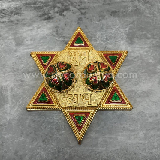 Meenakari Kum Kum Holder - RGE18-C