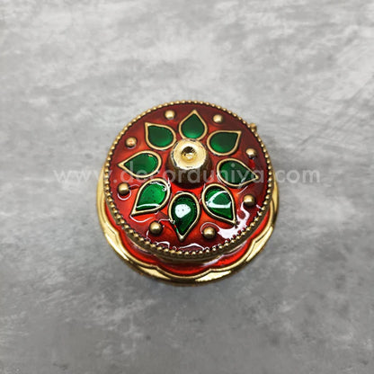 Meenakari Kum Kum Holder - RGS21-C