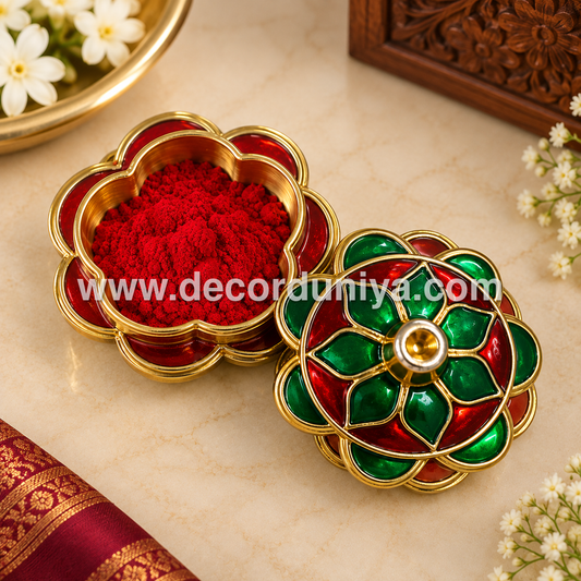 Meenakari Kum Kum Holder - RGS22-C