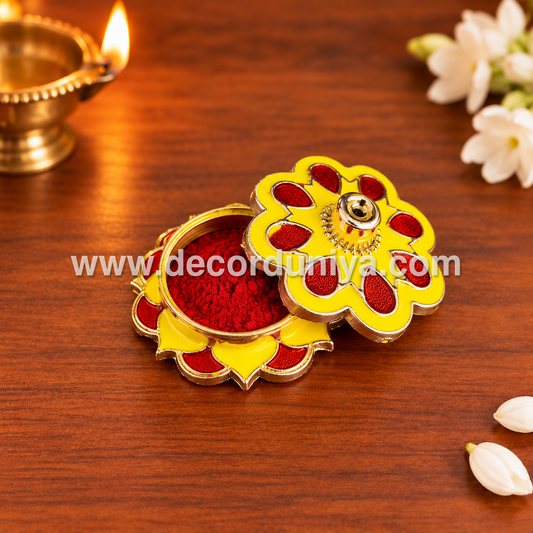 Meenakari Kum Kum Holder - RGS50