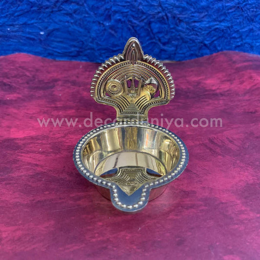 Vishnu Vilakku | Vishnu Deepam | Sangu Chakra Thirunamam Vilakku - RJ20-c