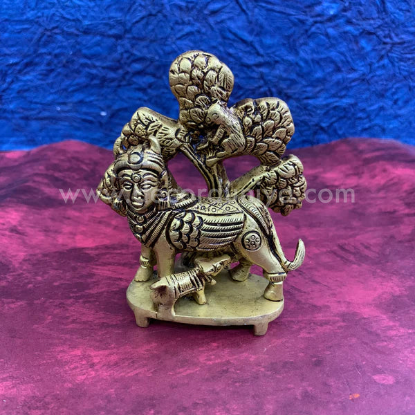 Kamadhenu and Calfwith Tree - RJ7-C