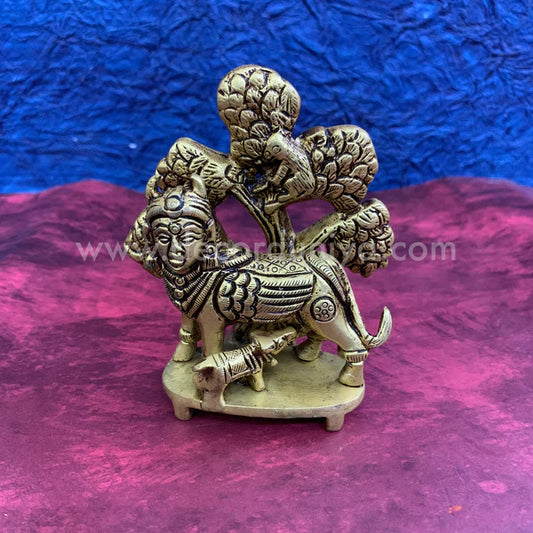Kamadhenu and Calfwith Tree - RJ7-C