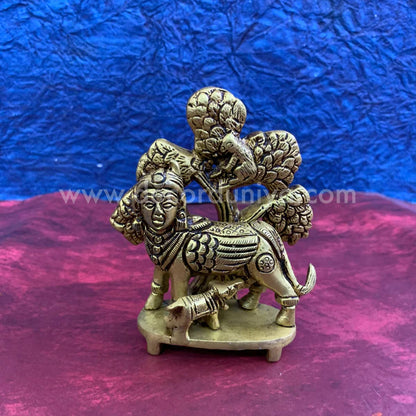 Kamadhenu and Calfwith Tree - RJ7-C