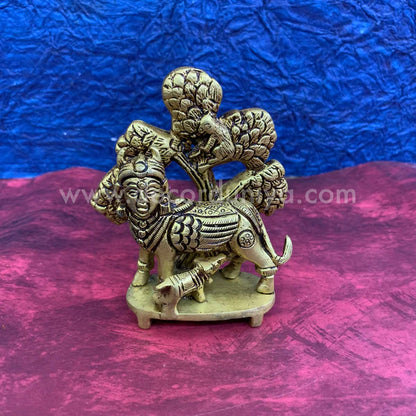 Kamadhenu and Calfwith Tree - RJ7-C