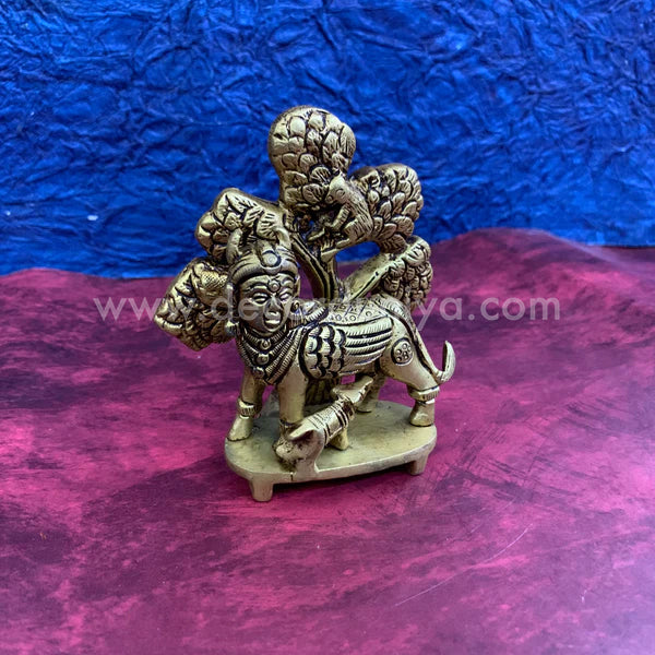 Kamadhenu and Calfwith Tree - RJ7-C