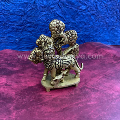 Kamadhenu and Calfwith Tree - RJ7-C