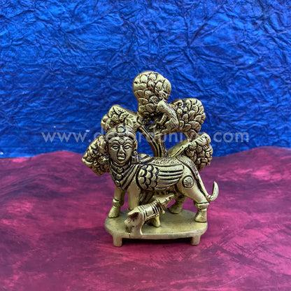 Kamadhenu and Calfwith Tree - RJ7-C