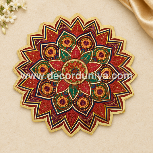 Rangoli Kolam Sticker- RS1