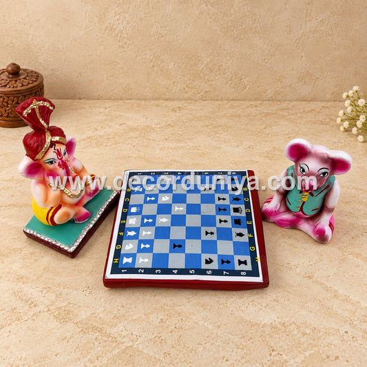 Chess Ganesha | Decor Duniya Golu Doll | Navaratri Golu Dolls - SAP12