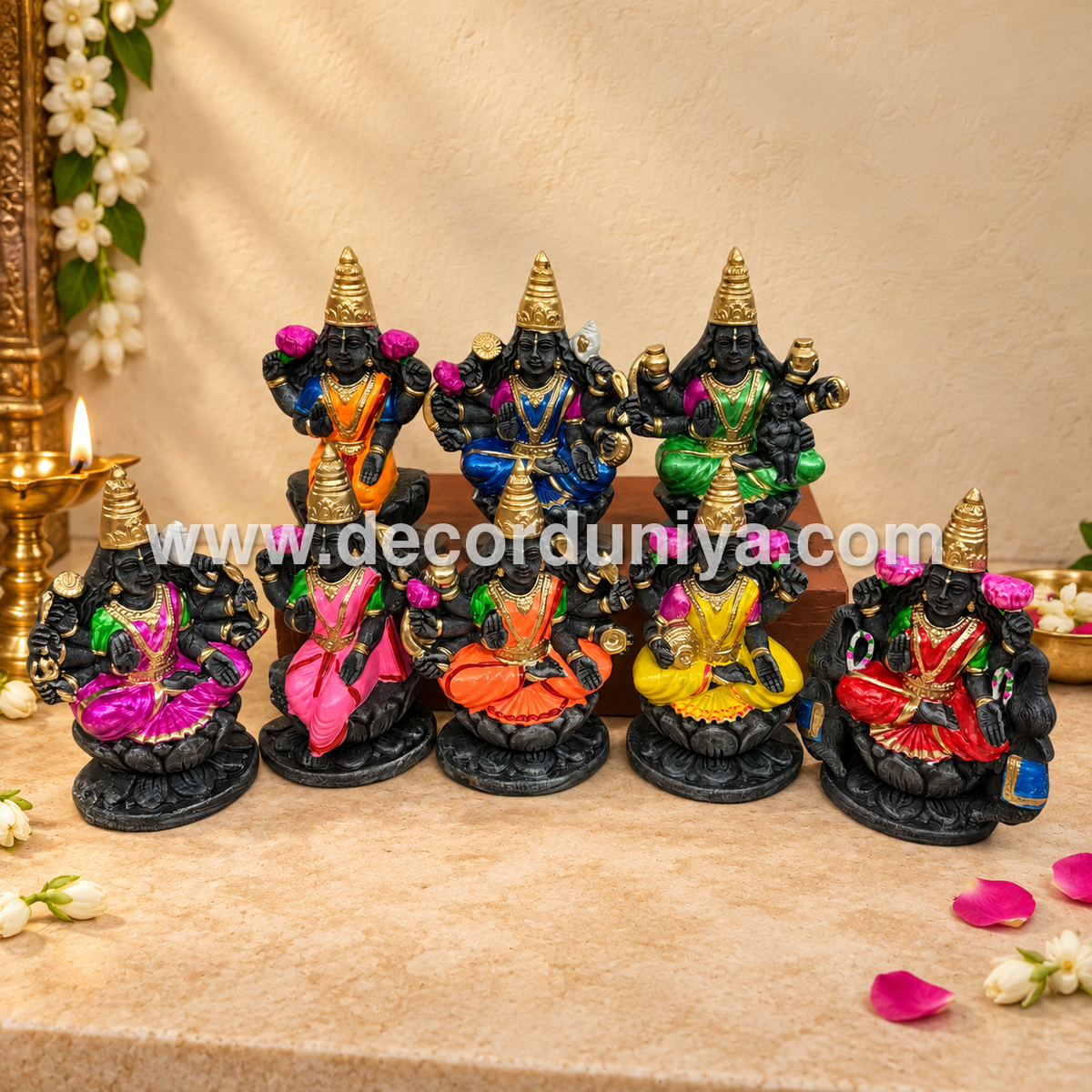 Ashtalakshmi | Decor Duniya Golu Doll | Navaratri Golu Dolls - SAP25