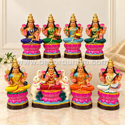 Ashtalakshmi | Decor Duniya Golu Doll | Navaratri Golu Dolls - SAP54