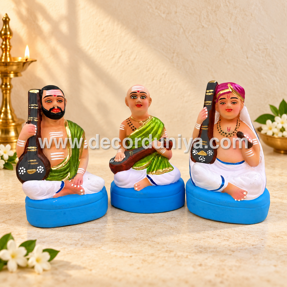 Sangeetha Mummoorthigal | Decor Duniya Golu Doll | Navaratri Golu Dolls - SAP81