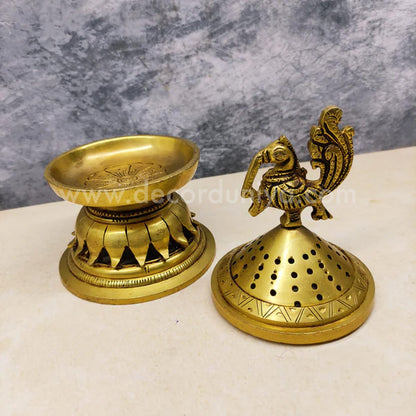 Brass Sambrani holder - Antique Annam Dhoopthani - SB1