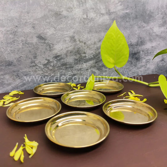 Brass Plate - Set of 6 Pcs - RB3