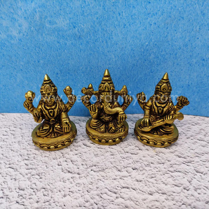 Lakshmi Ganesha Saraswathi  - SB44-c