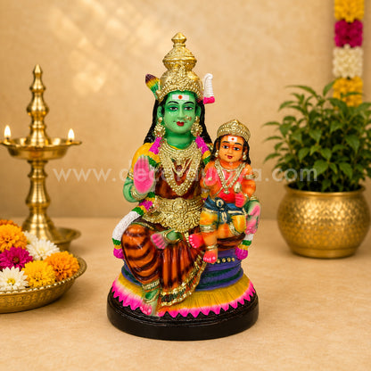 Parvathy Murugar – Handmade (Paper Mache ) | Golu Bommai | Decor Duniya Golu Dolls | Navaratri Golu Bommai - SK3