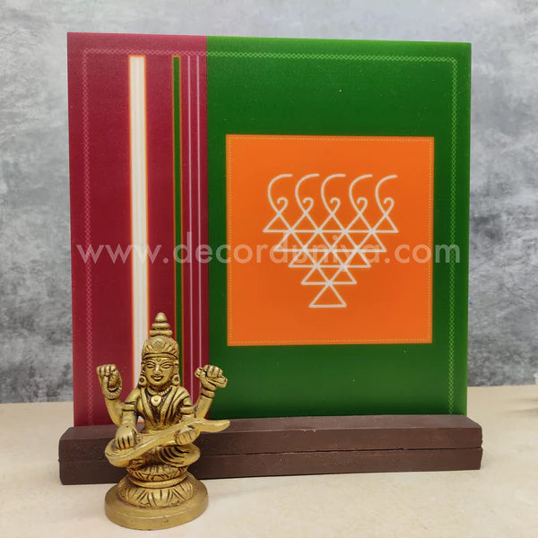 Saraswathi & Kolam Stand - SK4