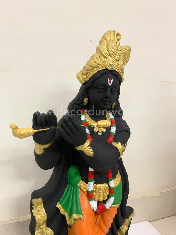 Sri Krishna Handcrafted Clay with Color - SKC05