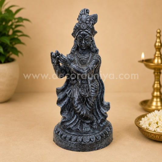 Sri Krishna Handcrafted Clay with Stone Finish - SKS07
