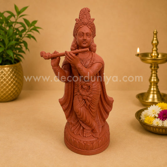 Sri Krishna Handcrafted with Natural Clay - SKT01